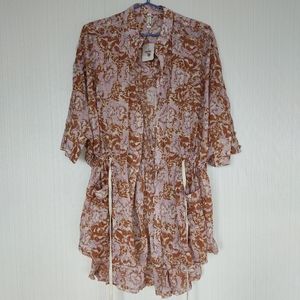 Free people Sydney sleep shirt dress XS/S